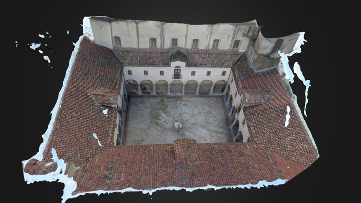chiostro di san francesco a Castelbuono 3D Model