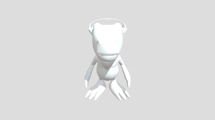 GamerAgumon 3D Model
