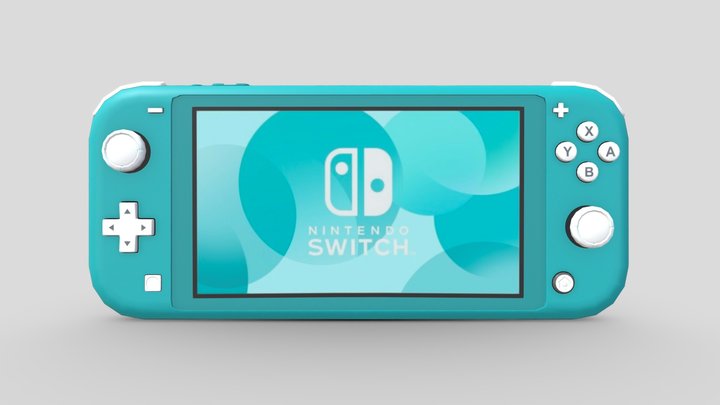 Nintendo Switch Lite 3D Model