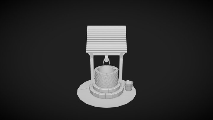 Studnia 3D Model