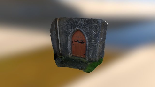 Door of Church Ardcarne Church 3D Model