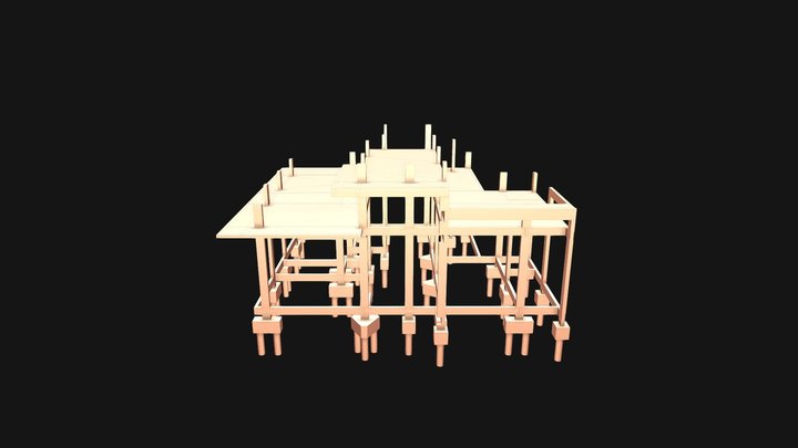 Estrutura Sketchfab 3D Model