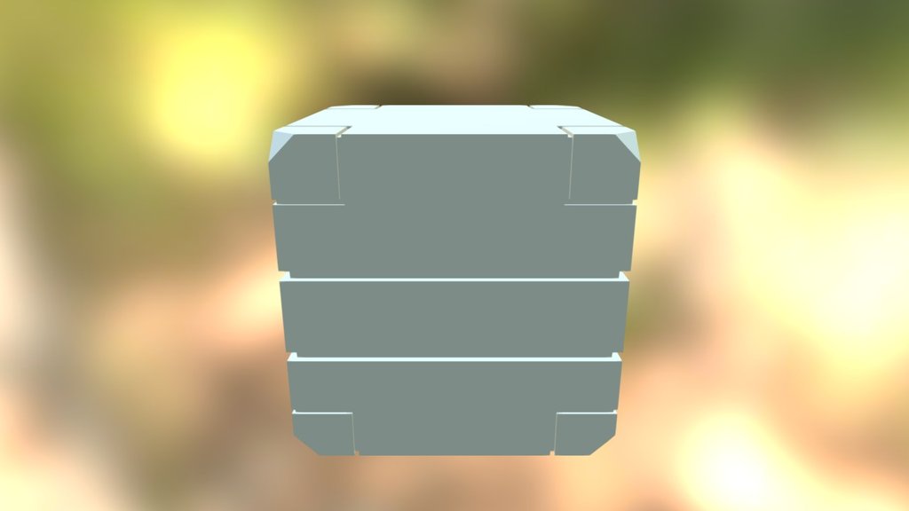 Cube With Grooves