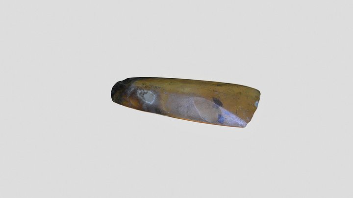 Akmens amžiaus titnaginis kirvis 3D Model