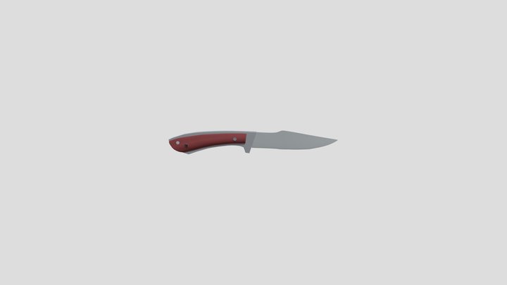 Knife 3D Model