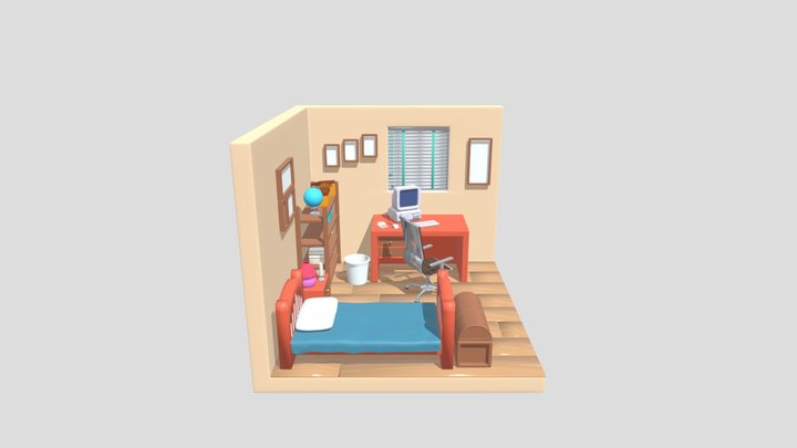 Room – Kostenloses 3D-Modell STL