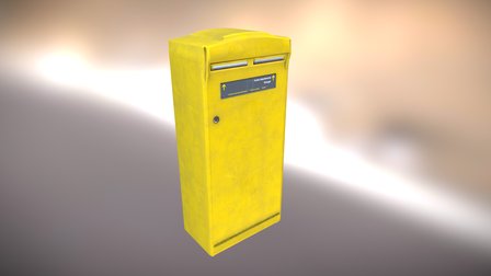 Mailbox B 3D Model