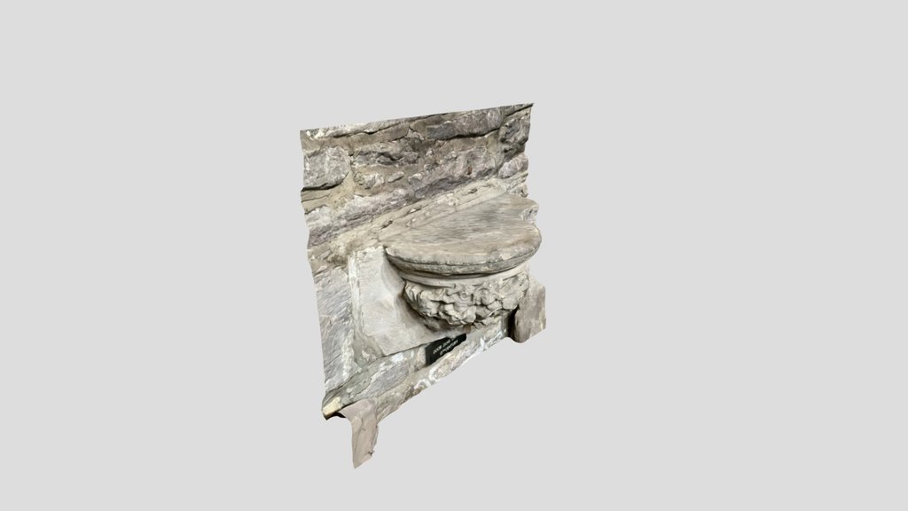 Dunblane Cathedral Door Jamb Capital 13th C