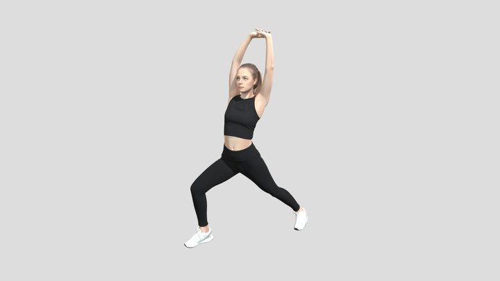 Overhead Crescent Lunge – Modèle 3D gratuit STL