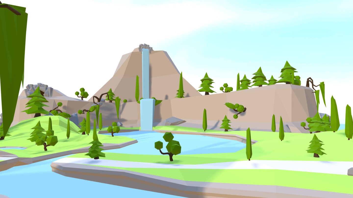 Lowpoly Valley
