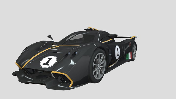 pagani huayra r – Modello 3D gratuito STL