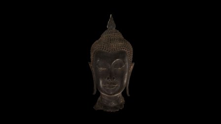 Buddha Head 3D Model