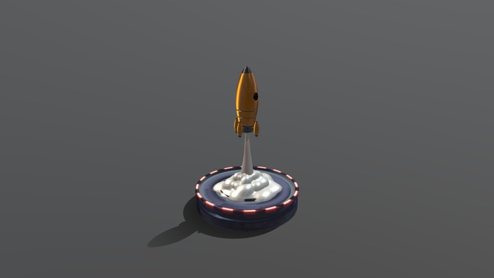 Rocket 3D Model