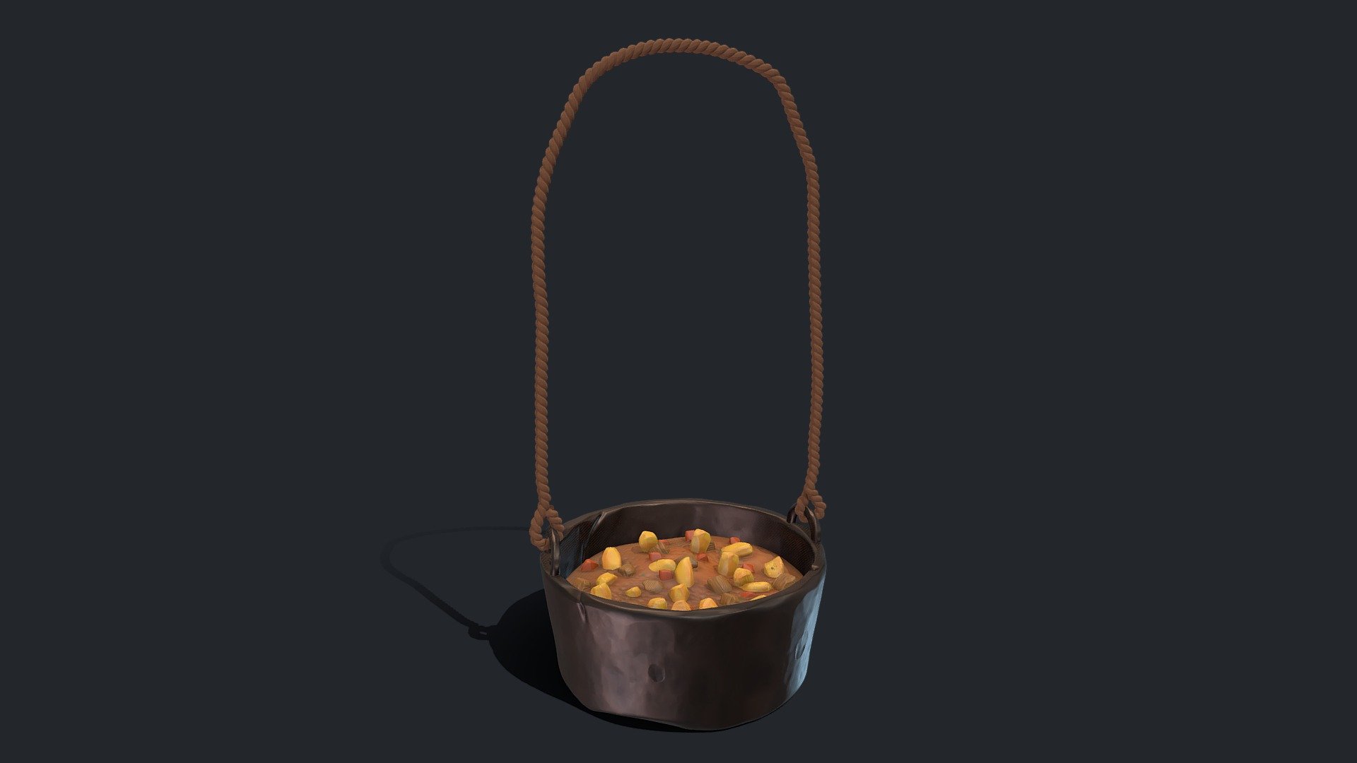 Pan with stew