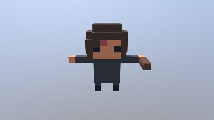 Low-Res 3D Harry Potter 3D Model