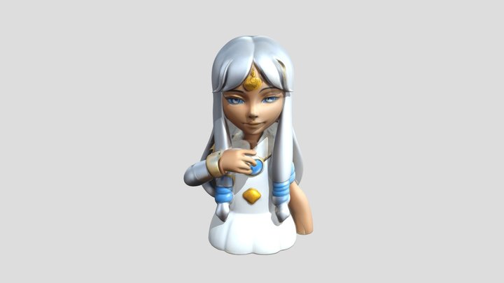 Celestial Sorceress 3D Model