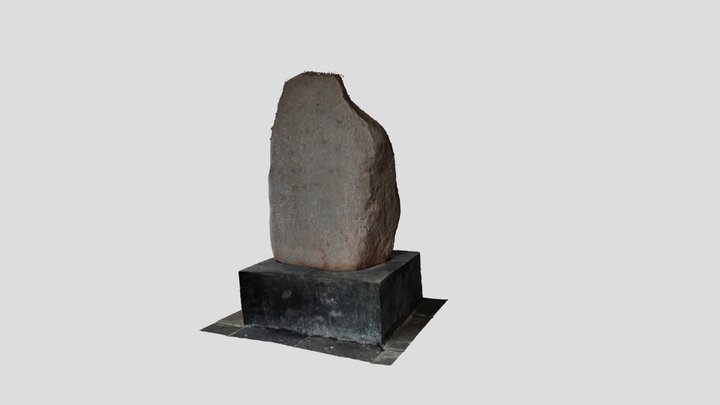 Prasasti Sojomerto 3D Model