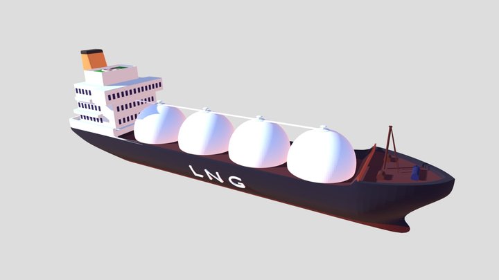 Tanker 3D Model