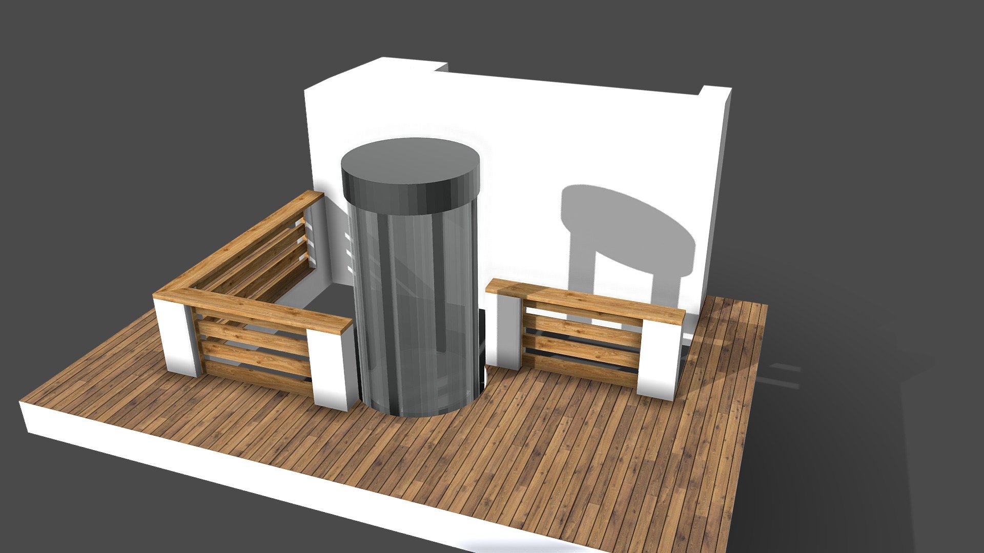 Перила — Sketchfab embed 3D viewer