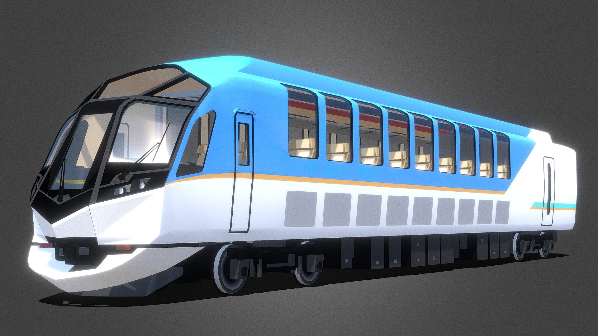 近鉄系 Kintetsu Series Shimakaze Train 3d Model By Own Guest 07a2f8d Sketchfab