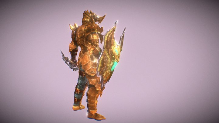 Naga Armor 3D Model