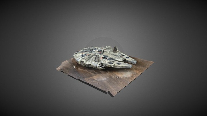 Millennium Falcon 3D Model
