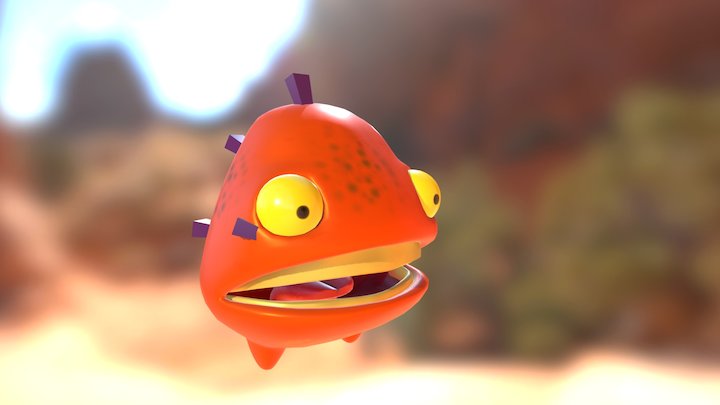 "Cute Monster" 3D Model