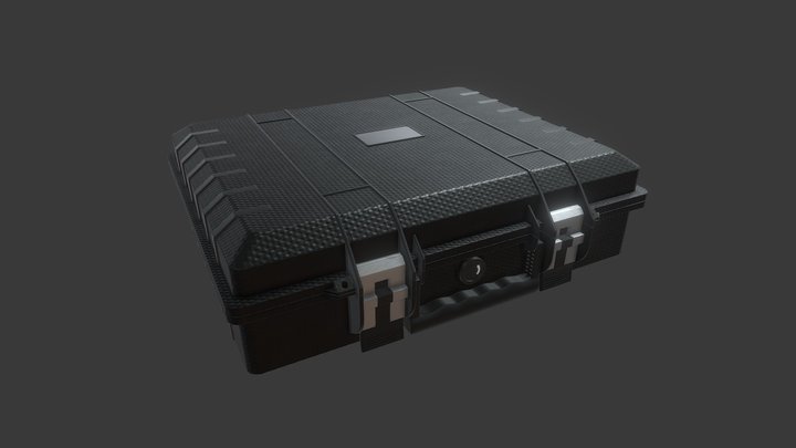 Industrial Box Case 3D Model