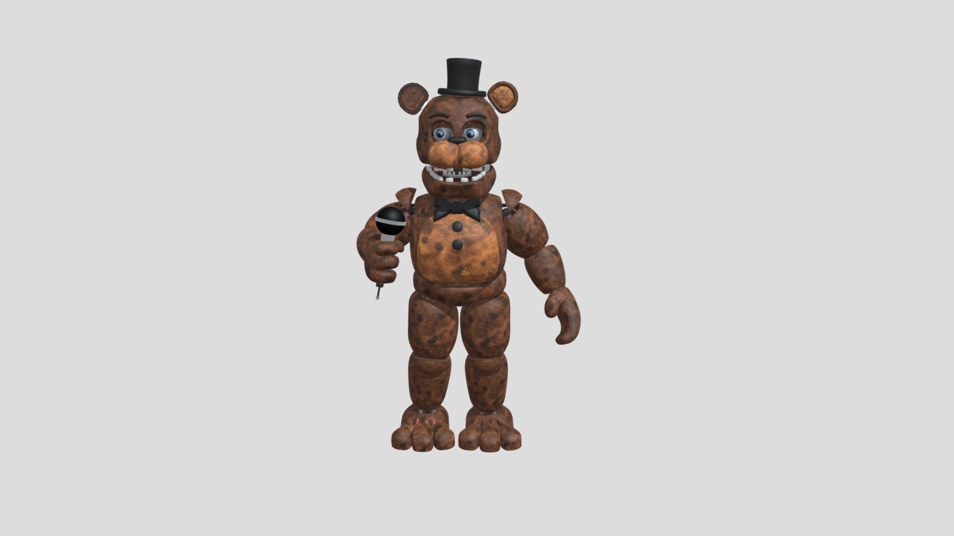 Un Withered Freddy Fazbear - Download Free 3D model by Rey ...