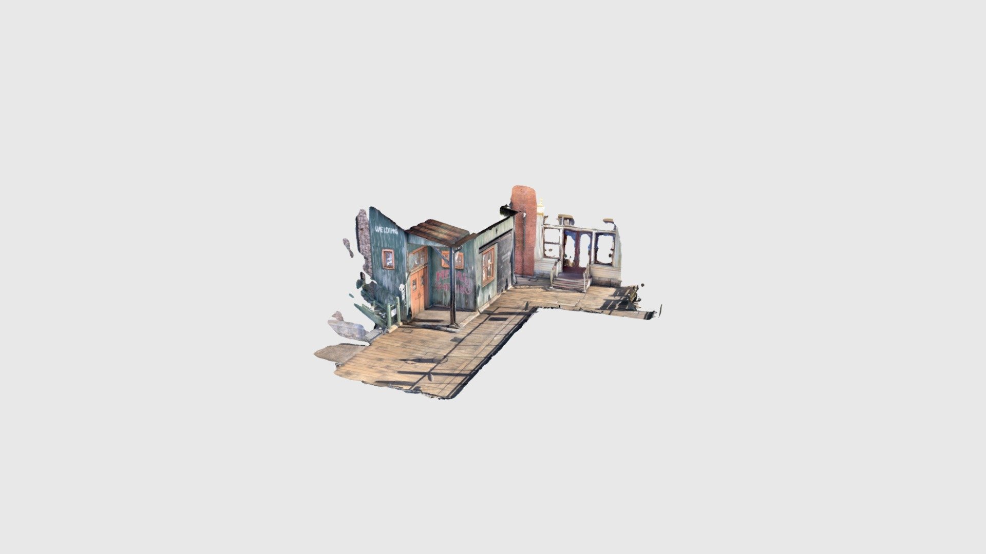 Back of sakura — Sketchfab embed 3D viewer