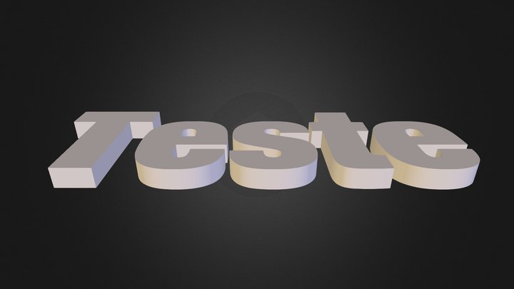 teste 3D Model
