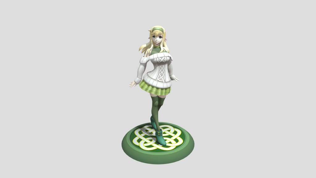girl anime 3D