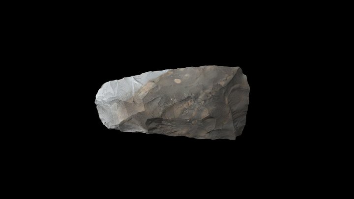 Experimental Archaeology: Stone axe 3D Model