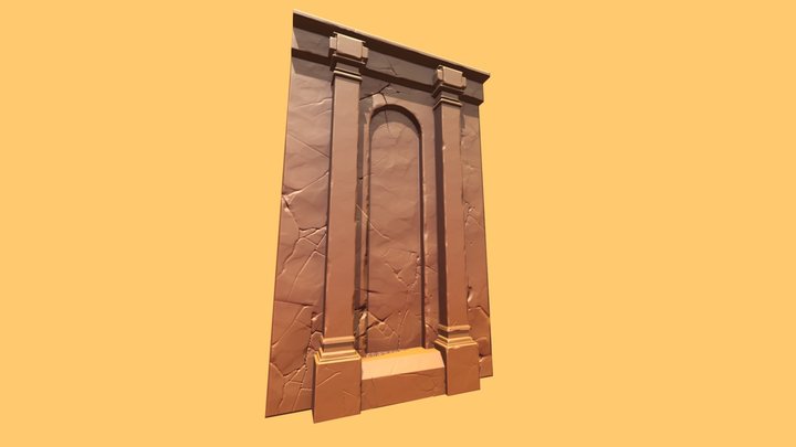 Folder asignment - Modular Wall piece 3D Model