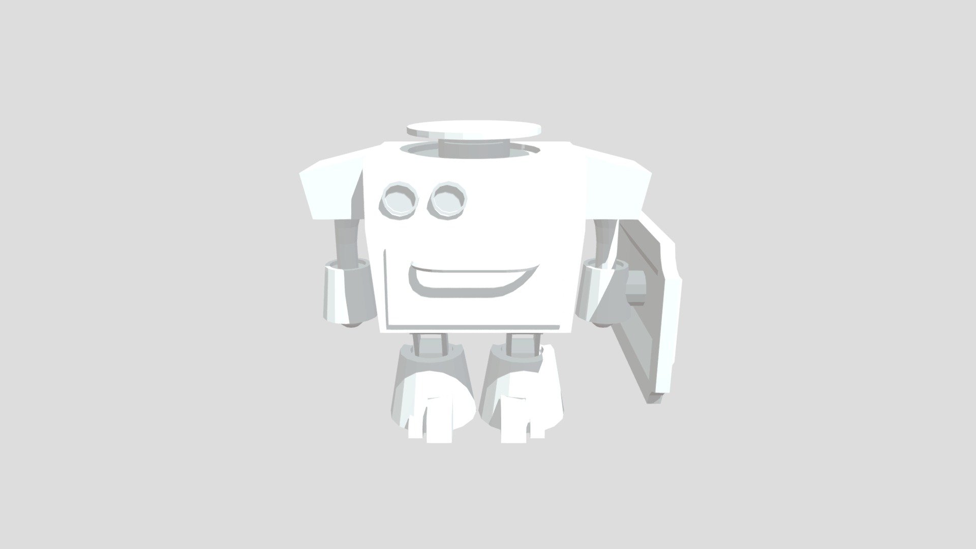 Robot - Download Free 3D Model By Forkstaf [07acc0a] - Sketchfab