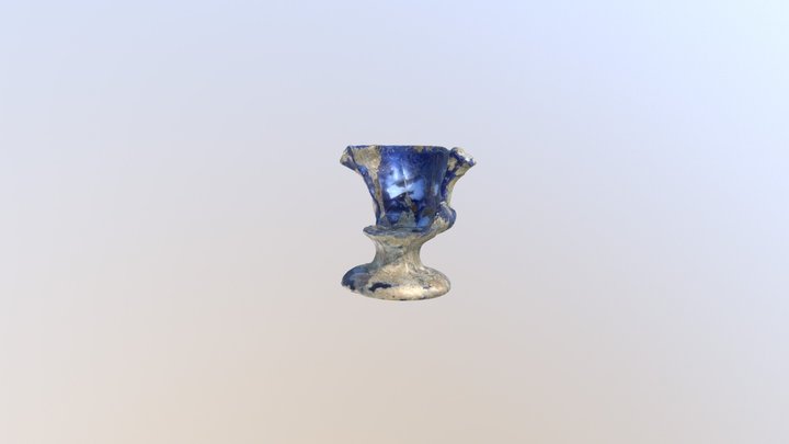 Almshouse Eye Wash Cup 3D Model