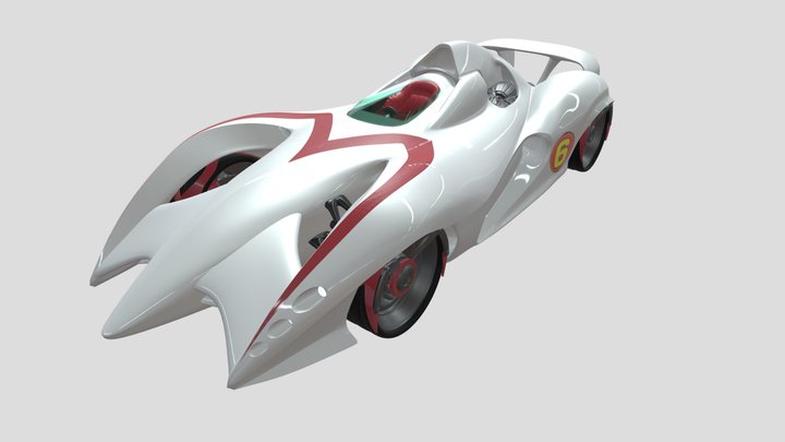 Speed racer Mach 6 3D Model