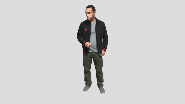 Urban Casual Portrait – Modelo 3D gratuito STL