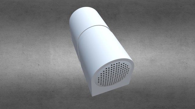 Foto Gong Empfänger 23-450 - Außen 3D Model