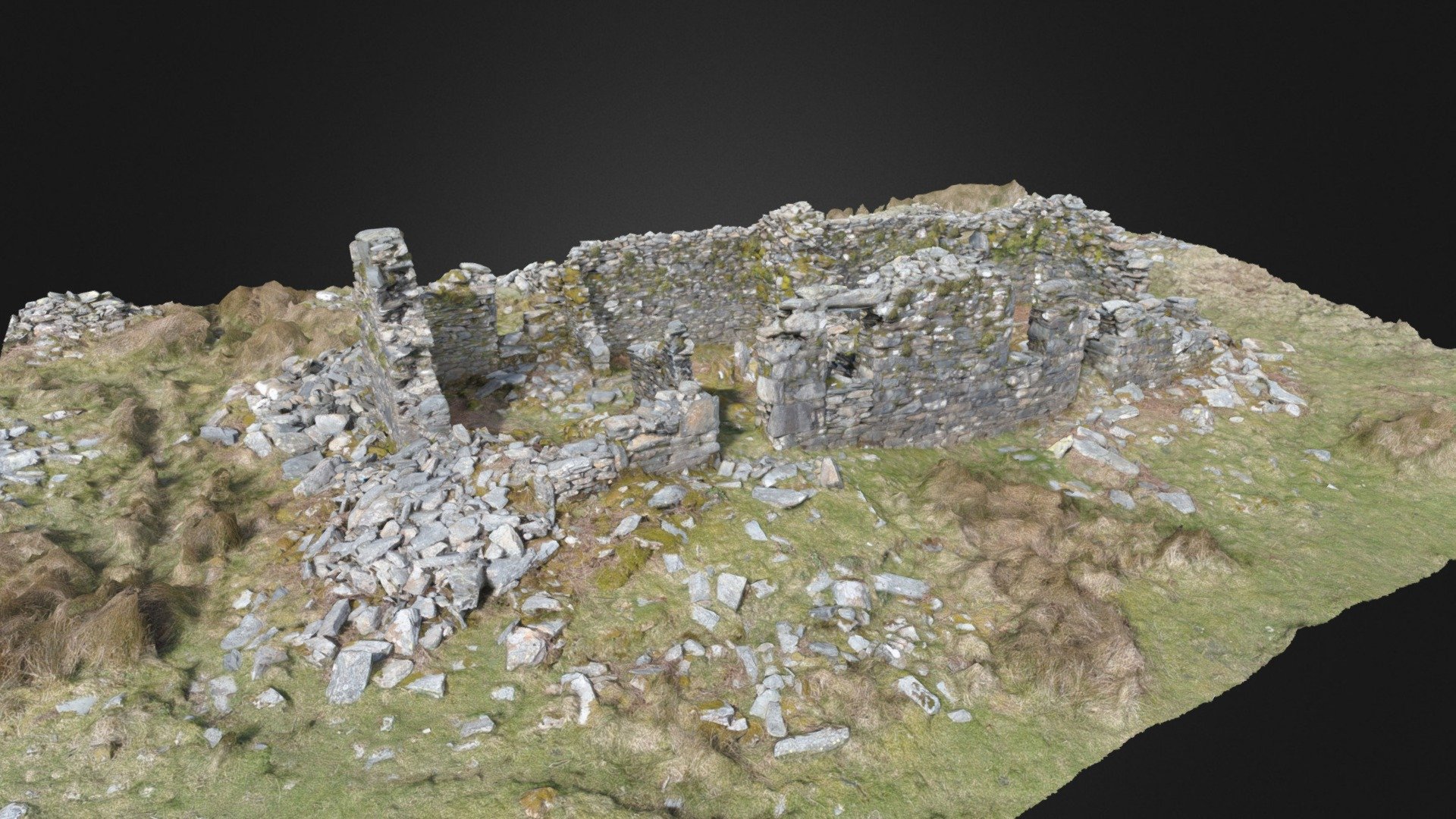 Building 13 (PRN 72350), Treforys Settlement - 3D model by Gwynedd ...