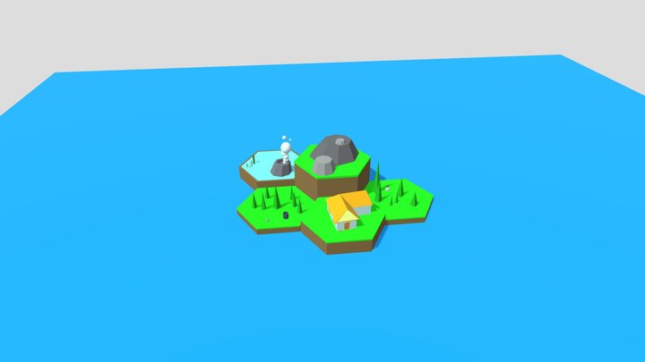 Valey lowhappy 3D Model