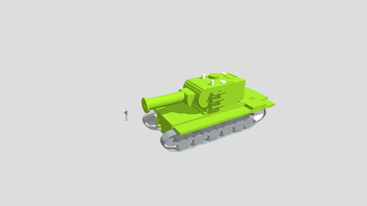 кв2 3D Model