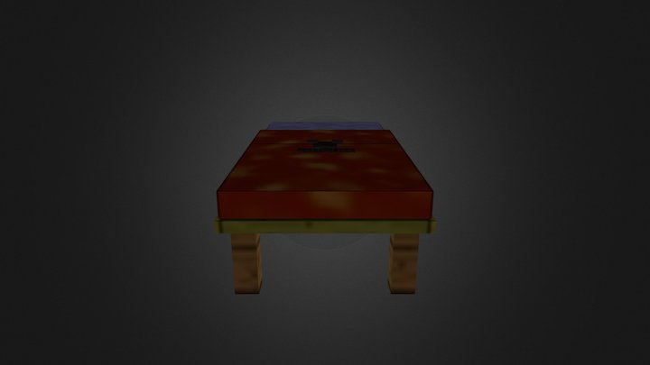 ZeProf2Musik's bed. 3D Model