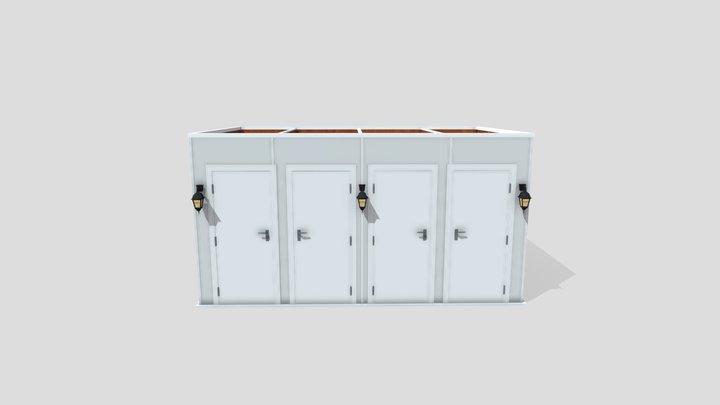 16FT VIP Ablution 3D Model