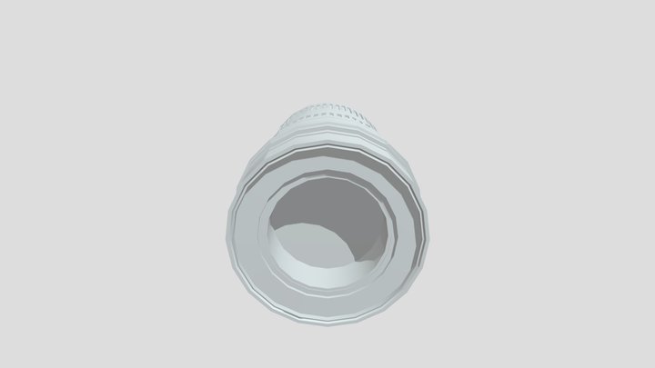 Camera Lens 3D Model