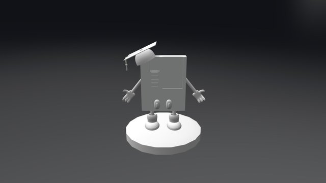 Cartridge Mascot 3D Model