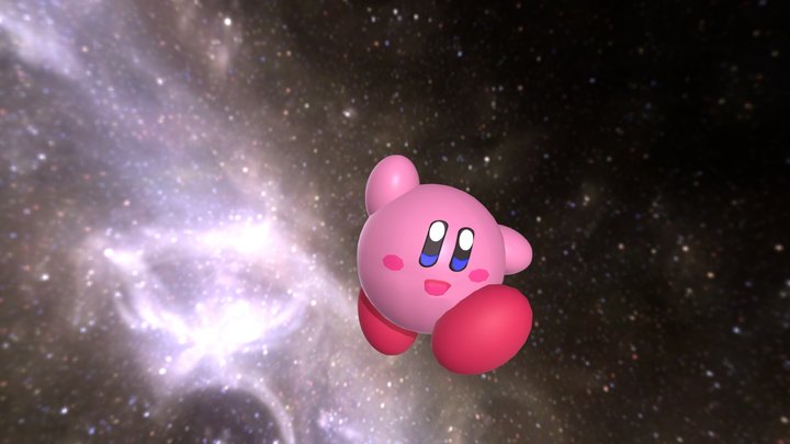 Kirby 3D Model