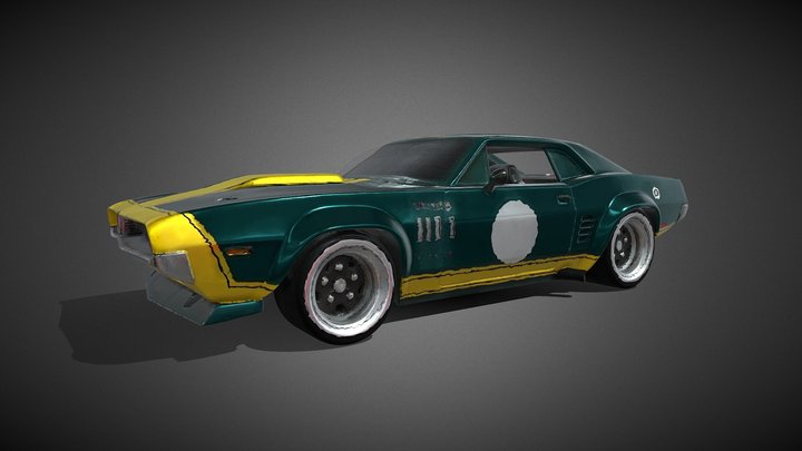 Cyberpunk Vehicle – High Detail STL (Printable) – Modello 3D gratuito STL
