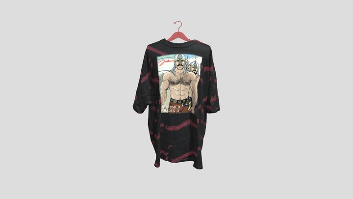 Julius Pyjamas on a hanger 3D Model
