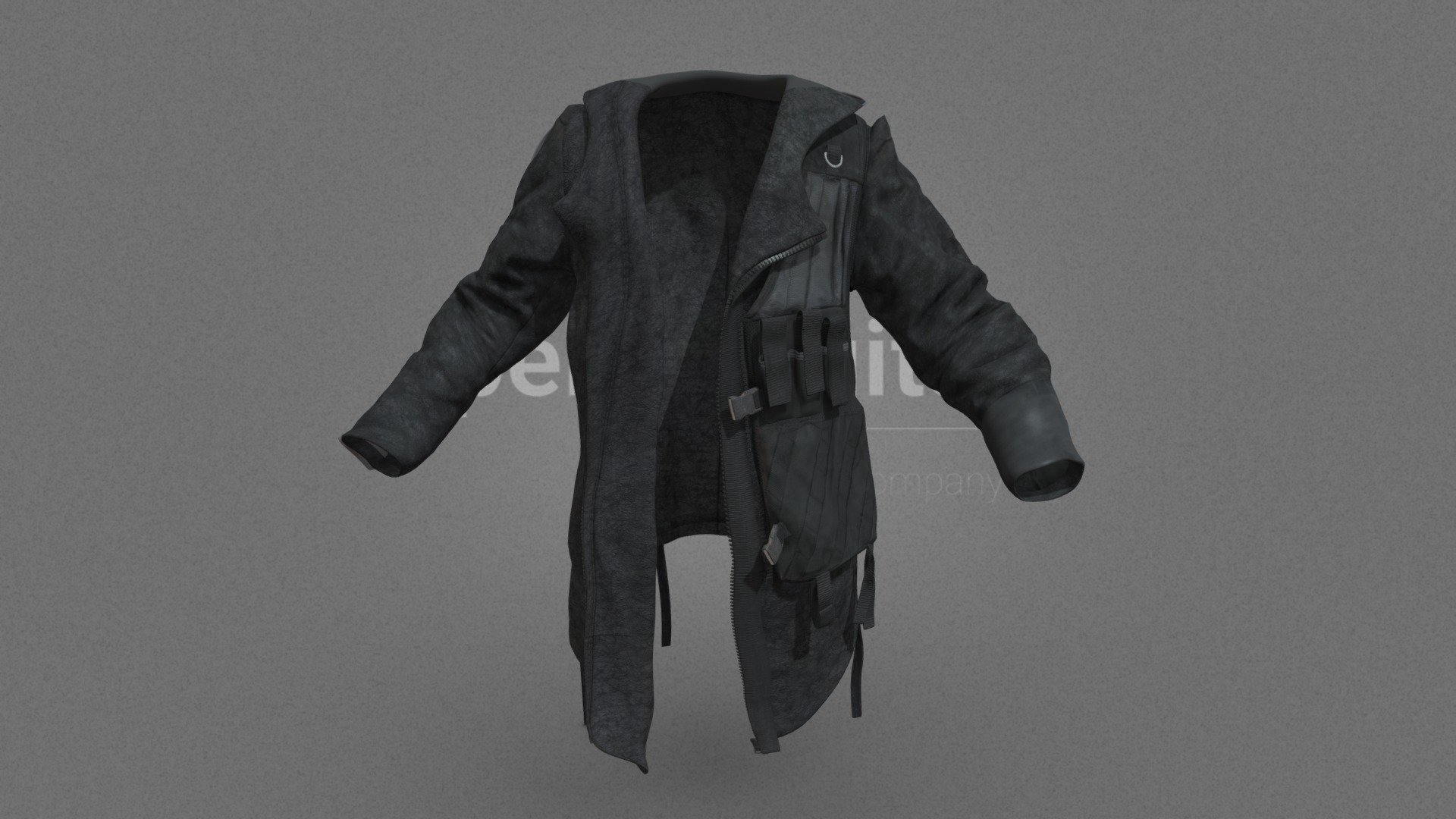 Wasteland Garments Series - Model 06 Jacket - 3D model by Peris Digital ...